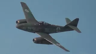 Messerschmitt Me 262 "Schwalbe" - First Flight Over Berlin after 61 Years, Historical Footage!