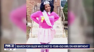 Search for killer who shot 12-year-old Chicago girl on her birthday