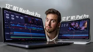 MacBook Pro M1 против iPad Pro M1 | Битва DaVinci Resolve