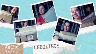 Unboxing / BookHaul Julho 2020 Parte 1
