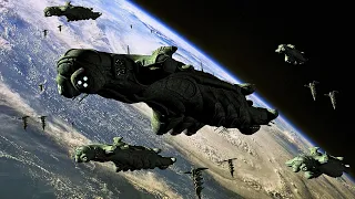 space ambush The fleet of Alien ship space battles in Onaon system Andromeda