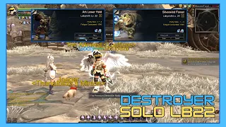 Dragon Nest SEA - Destroyer (Thanatosxs) - Solo LB22 Run - Silverwind Forest and Ark Lower Hold