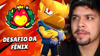 joguei o NOVO DESAFIO da FÊNIX só de CORVO no BRAWL STARS! 🔥🔥