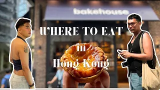 WHERE TO EAT IN HONG KONG 2024 (BAKEHOUSE, DIM DIM SUM) Hong Kong Travel Vlog 2024