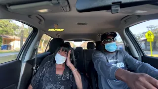 Blind Man Uber Prank On Grandma Sabrina