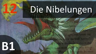 Учить немецкий по аудиокниге (B1) - Die Nibelungen - Kapitel 12 Das Gold der Nibelungen