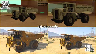 GTA San Andreas Dumper vs GTA 5 Dump (Comparison)