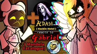 Hazbin Hotel Heaven reacts to Archangel Gabriel ( Mandela Catalogue ) ❤️🙏Gacha Hazbin Hotel reacts