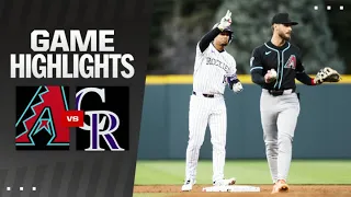 D-backs vs. Rockies Game Highlights (4/9/24) | MLB Highlights