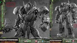 New transformers rise of the beasts Yolopark Rhinox model kit revealed