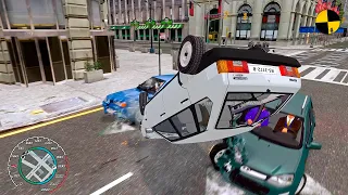 GTA 4 Crash Testing Real Car Mods Ep.355