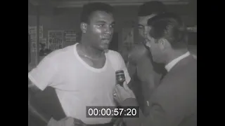 (RARE) muhammad ali sparring with his brother