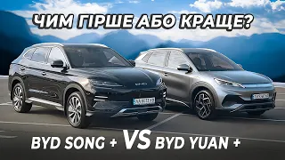 Кращі за Volkswagen ID.4 ??? Огляд BYD Song Champion Edition та BYD Yuan Plus