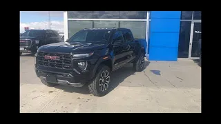 2024 GMC Canyon AT4 in Onyx Black