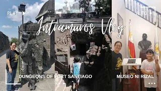 Intramuros Vlog Part 2 l Dungon of Fort Santiago and Museo Ni Rizal l Ma. Edullan