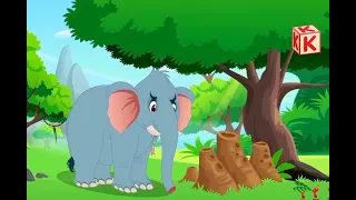 ہاتھی اور چونٹیElephant and Ant in Urdu Story #kidzlandstoryadventures /Stories in Urdu | Urdu s