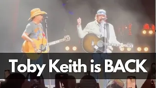 Toby Keith SHOCKS Fans with Surprise Appearance at Jason Aldean's Concert