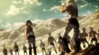 ▸ Mikasa Vs Annie Training (extra scene) Aot || Snk ENGLISH SUB