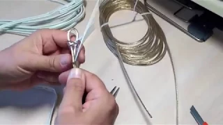 🔺 Замена бельевой веревки стальным тросиком в пластике. Идеально.