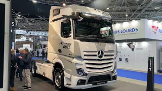 2024 Mercedes Actros 1848 LS 4X2 Tractor Truck Walkaround - Solutrance 2023