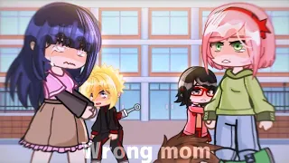 ❌💀Wrong mom💀❌||meme/Gacha [Naruto] GC:Sakura,Hinata,Boruto,Sarada. Original? 🛐{NaruHina, SasuSaku}🛐