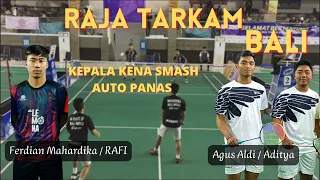 VIRAL 😱 RAJA TARKAM BALI VS MAHARDIKA / RAFI JF ‼️ KEPALA DI SMASH AUTO PANAS 😡🔥 || Undiksha Open