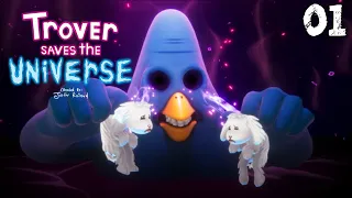 This is THE FUNNIEST game I have EVER played! - Trover saves the universe (part 1)