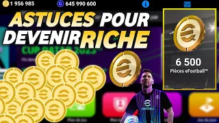 COMMENT GAGNER BEAUCOUP DE PIÈCES SUR EFOOTBALL 2024 MOBILE | DEVENIR PRO SUR EFOOTBALL (ASTUCES)