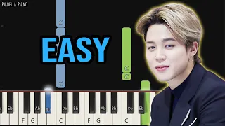 BTS Jimin - Filter | EASY Piano Tutorial by Pianella Piano