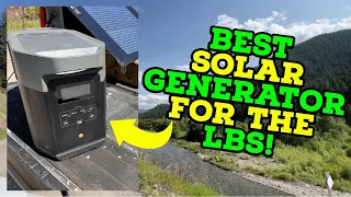 Best Solar Generator for the LBS (Ecoflow Delta 2 Max)