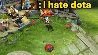 DOTA - How Techies Hero turned a fountain into a death zone?😂