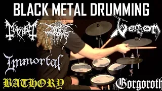 BLACK METAL DRUMMING