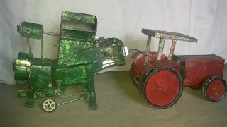 How to make small thresher .