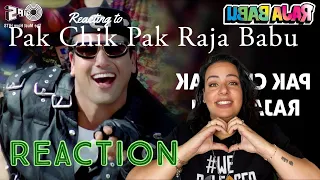 REACT TO: Pak Chik Pak Raja Babu from the movie Raja Babu with Govinda & Shakti Kapoor