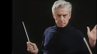 Excerpts of Beethoven’s 9 rehearsal and performance by Herbert von Karajan (1977)