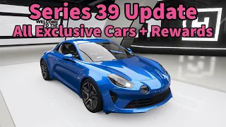 Forza Horizon 4 - Everything Coming in the New Series 39 Update - All Exclusive Cars + Rewards