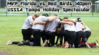 MVP Florida 14U- Blackmon take on the Red Birds 14U-USSSA Tampa Holiday Spectacular elimination game