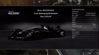 GT5 - Nür World Record Lap - Hybrid X2010 - 2:54.419