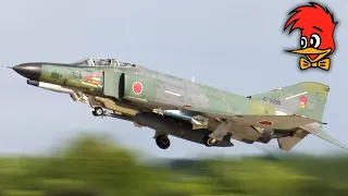 The land of the rising Phantom. More RF-4E/EJ action from Hyakuri Air Base, Tokyo [HD]