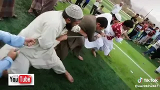 5 Pakistani pathan Vs 5 Indian man Fight