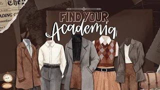 CHOOSE YOUR ACADEMIA // find your aesthetic