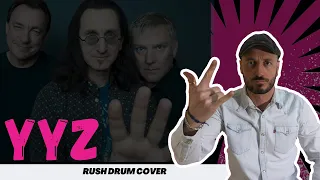 YYZ - RUSH - Drum Cover By Andrea Ciosti Cetica #rush #neilpeart