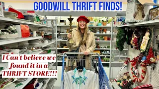 GOODWILL THRIFT FINDS! Last Thrift Day Of The Year & It Was One Of The BEST!!!!!