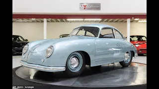 1951 Porsche 356 Pre-A Split Window Startup, Walk Around, Exhaust | For Sale at GT Auto Lounge