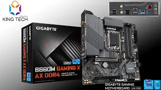 GIGABYTE B660M GAMING X AX DDR4 Motherboard Unboxing and Overview - #RGB #RTX #Budget