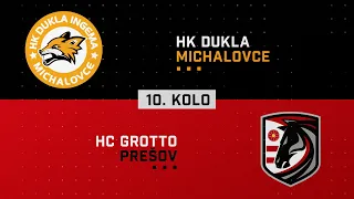 10.kolo Dukla Michalovce - HC Grotto Prešov HIGHLIGHTS