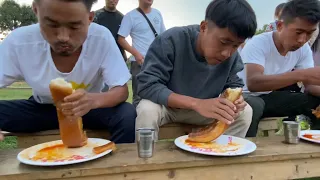 Pork eating competition | Tangkhul |
