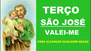 TERÇO SÃO JOSÉ VALEI-ME - ALCANCE SUA GRAÇA | Canal Novenas e Orações Católicas