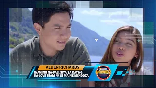 Alden Richards, inaming na-fall siya sa dating ka-love team na si Maine Mendoza