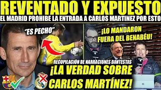 CARLOS MARTÍNEZ ES ANTI MADRIDISTA ¡LAS NARRACIONES QUE MUESTRA QUIEN ES EN REALIDAD!